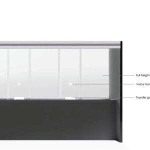 Nebula Teller Security Screen