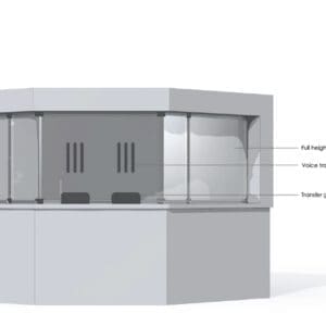 Orbit Teller Security Screen