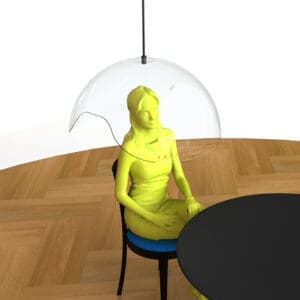Sneeze Guard - Social Safe Dining Dome